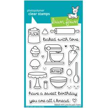 Lawn Fawn Clear Stamps 4X6 - Baked With Love LF805
