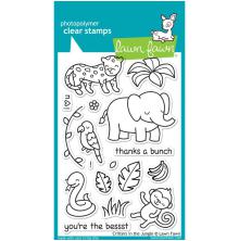 Lawn Fawn Clear Stamps 4X6 - Critters In The Jungle LF803