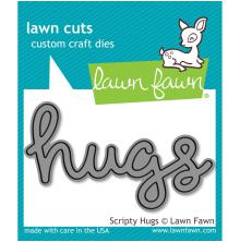 Lawn Fawn Dies - Scripty Hugs LF835