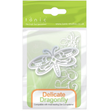 Tonic Studios  Rococo Petite Die  Delicate Dragonfly  180e UTGENDE