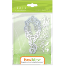 Tonic Studios Rococo Die  Hand Mirror  96e UTGENDE