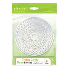 Tonic Studios Trellis Circle Base Die set  489e