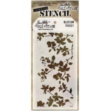 Tim Holtz Layered Stencil 4.125X8.5 - Blossom THS031