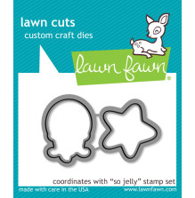 Lawn Fawn Custom Craft Die - So Jelly