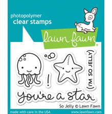 Lawn Fawn Clear Stamps 3X2 - So Jelly
