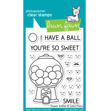 Lawn Fawn Clear Stamps 3X4 - Sweet Smiles LF895