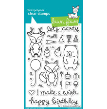 Lawn Fawn Clear Stamps 4X6 - Party Animal LF893