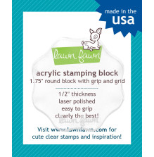 Lawn Fawn Acrylic Stamping Block - 1.75inch LF496