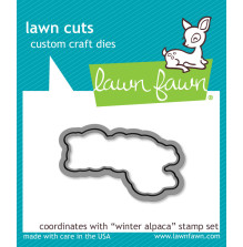 Lawn Fawn Dies - Winter Alpaca LF982