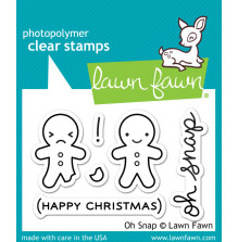 Lawn Fawn Clear Stamps 2X3 - Oh Snap LF983