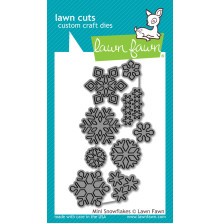 Lawn Fawn Dies - Mini Snowflakes LF995