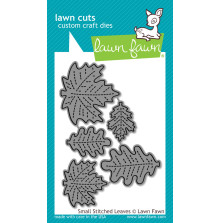Lawn Fawn Dies - Small Stitched Leaves LF994