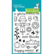 Lawn Fawn Clear Stamps 4X6 - Happy Harvest LF971