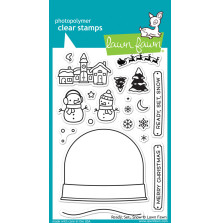 Lawn Fawn Clear Stamps 4X6 - Ready, Set, Snow LF973