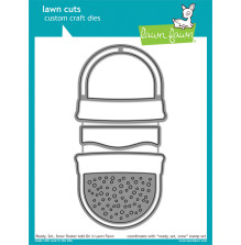 Lawn Fawn Dies - Ready, Set, Snow Shaker Add On LF975