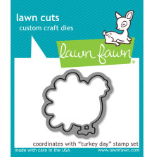 Lawn Fawn Dies - Turkey Day LF968