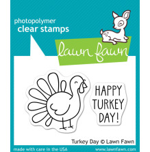 Lawn Fawn Clear Stamps 2X3 - Turkey Day LF359