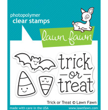 Lawn Fawn Clear Stamps 2X3 - Trick Or Treat LF554