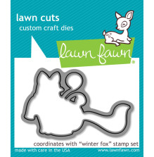 Lawn Fawn Dies - Winter Fox LF969