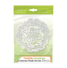 Tonic Studios Christmas Wreath Die - Yuletide Greetings 640e UTGENDE