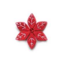 Memory Box Die - Plush Small Poinsettia UTGENDE