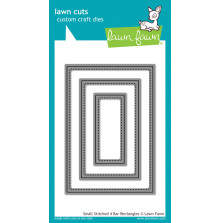 Lawn Fawn Dies - Small Stitched 4 Bar Rectangles LF1027