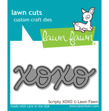 Lawn Fawn Dies - Scripty XOXO LF1029