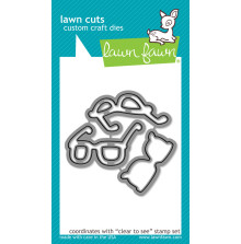 Lawn Fawn Custom Craft Die - Clear To See UTGENDE