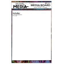 Dina Wakley MEdia Board 9X12 - 3 Panels