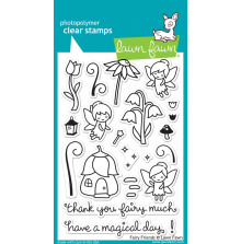 Lawn Fawn Clear Stamps 4X6 - Fairy Friends LF1057