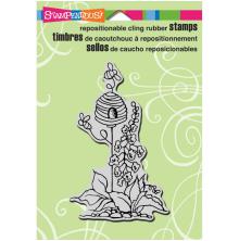 Stampendous Cling Stamp 6.5X4.5 - Garden Hive UTGENDE