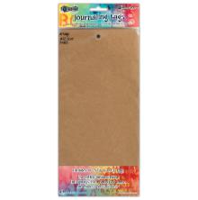 Dylusions Journal Tags 10/Pkg - Kraft #12