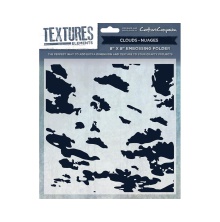 Crafters Companion Textures Elements 8x8 Embossing Folder - Clouds UTGENDE