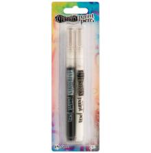 Dylusions Paint Pens 2/Pkg - Black &amp; White