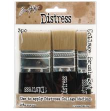 Tim Holtz Distress Collage Brush Assortment 3/Pkg