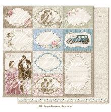 Maja Design Vintage Romance 12X12 - Love notes