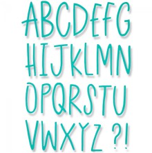 Sizzix Thinlits Die Set 28PK - Delicate Letters