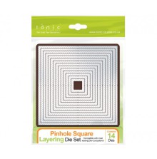 Tonic Studios Pinhole Layering Square Die Set - 525E