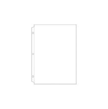 WRMK Ring Page Protectors 8.5X11 10/Pkg- Full Page