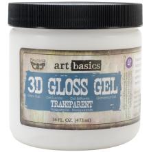 Prima Finnabair Art Basics 3D Gloss Gel 473ml - Transparent