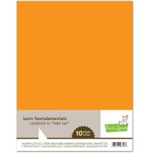 Lawn Fawn Cardstock - Fake Tan