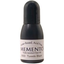 Memento Dye Ink Refill 15ml - Tuxedo Black