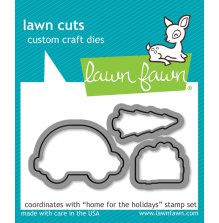 Lawn Fawn Dies - Home For The Holidays LF1221