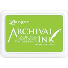 Ranger Archival Ink Pad - Vivid Chartreuse