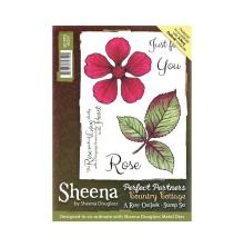 Sheena Douglass Country Cottage Stamp - A Rosy Outlook UTGÅENDE