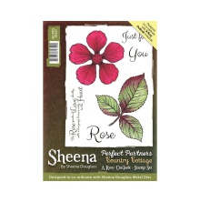 Sheena Douglass Country Cottage Stamp - A Rosy Outlook UTGENDE