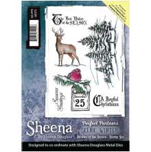 Sheena Douglass Scenic Winter Stamp A5 - Wishes of the Season UTGENDE