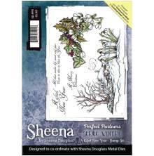 Sheena Douglass Scenic Winter Stamp A5 - A Glad New Year UTGÅENDE