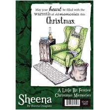 Sheena Douglass A Little Bit Festive Stamp A6 - Christmas Memories UTGENDE