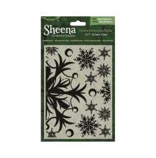 Sheena Douglass 5X7 Sheena Christmas Embossing Folder - Snowflake DanceUTGENDE